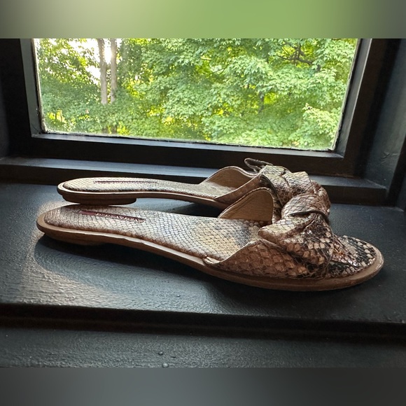 Authentic PRADA Sandals (Animal print) - Picture 2 of 4